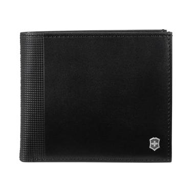 Imagem de Carteira Victorinox Altius Alox Deluxe Bi-Fold, Preta, 11x10cm
