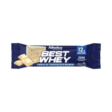 Imagem de Best Whey Bar Atlhetica Nutrition Cioccolato Bianco