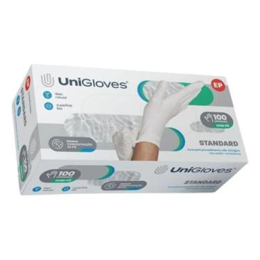 Imagem de Kit 03 caixa luva latex procedimento com pó standart unigloves, EP