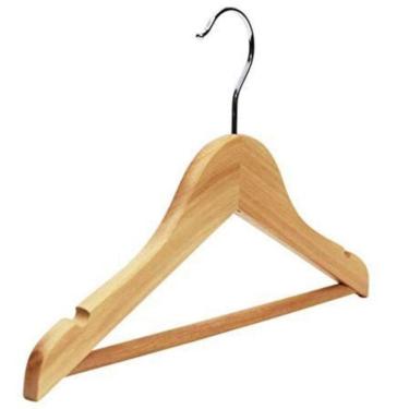 Imagem de Cabide de Madeira Infantil Com Barra