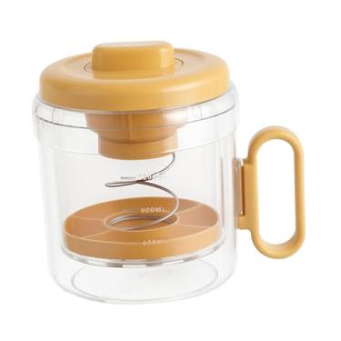 Imagem de Bothyi Coador de Iogurte com Tampa, Fabricante Rápido de Iogurte, Alça Ergonômica com Pano para Queijo, Leite de Nozes, Iogurte Grego Espesso, Laranja