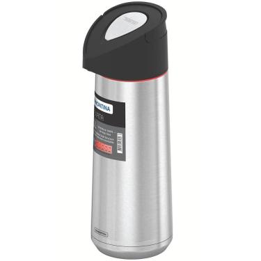 Imagem de Garrafa Térmica Tramontina Exata em Aço Inox com Ampola de Aço 2 Litros 61642200