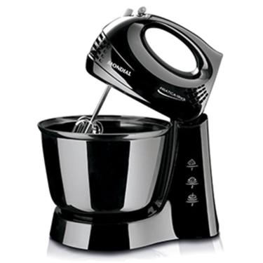 Imagem de Batedeira Prática 3 Velocidades Mondial 3,6 L - Black 110V