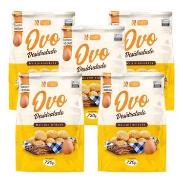 Imagem de 5x Ovo Pasteurizado Em Pó - 720g (300 Ovos) Netto Alimentos