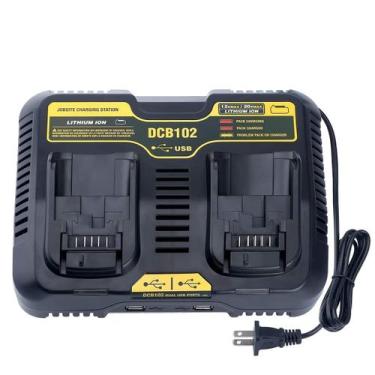 Imagem de Carregador de bateria Gonocop DCB102BP 2 portas 12V/20V MAX de íon de 