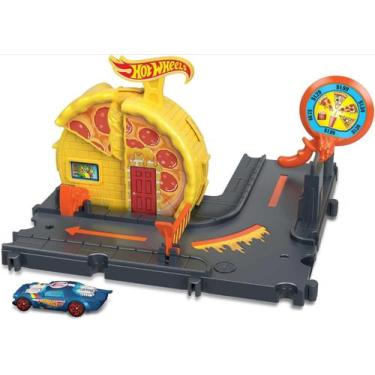 Imagem de Pista Hot Wheels City Pizzaria Veloz HKX44 - Mattel