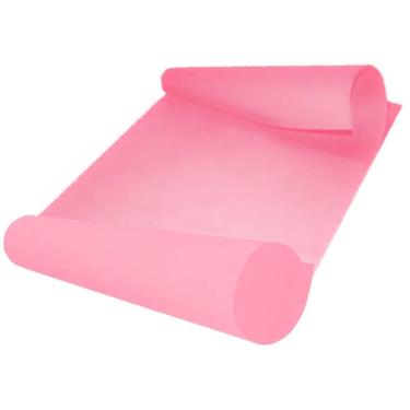 Imagem de Kit Com 51 Folhas Papel Cartolina Rosa 140G/M2 50Cm X 60Cm