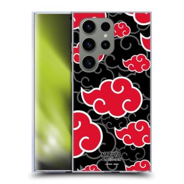 Imagem de Head Case Designs Capa de gel icônica oficialmente licenciada Naruto Shippuden Akatsuki [proteção de grau militar] compatível com Samsung Galaxy S24 Ultra 5G