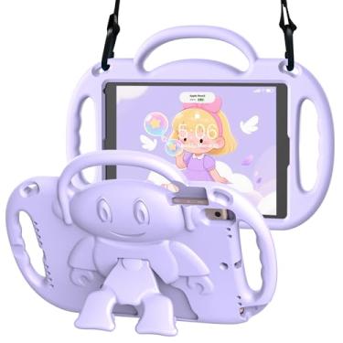 Imagem de VICVOL Capa para iPad (roxo claro, iPad de 9,7 polegadas, 6ª/5ª geração e Air 1/2 e Pro 9,7)