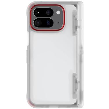 Imagem de Ghostek Capa Covert Clear Pixel 10 Pro Fold com suporte integrado e proteção total da dobradiça projetada para Google Pixel10 Pro Fold 2025 (8 polegadas) (transparente)