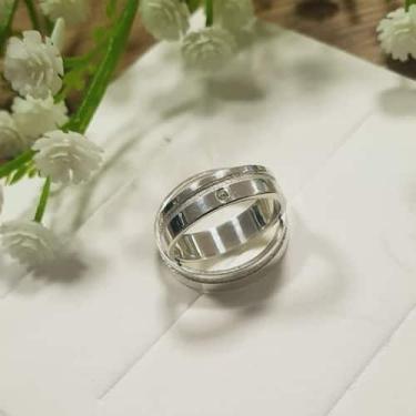 Imagem de Aliança de prata - Ammi joias