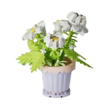 Imagem de Blocos de Construção DIY para Crianças - Flores Eternas para Montar - 