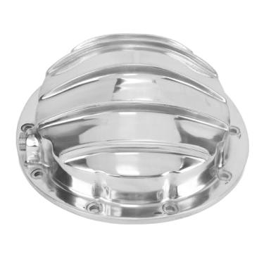 Imagem de Tampa diferencial de alumínio HRCGM85BK 10 parafusos 1/5.1 cm NPT capa diferencial de carro para Biscayne Caprice Express (polido)