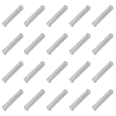 Imagem de PATIKIL Mola de compressão 0,5 mm de diâmetro do fio x 3 mm OD x 15 mm C, 20 peças de extensão mecânica de aço inoxidável 304 molas pequenas kit sortido para lojas e reparos domésticos