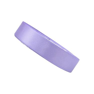 Imagem de 1 fita de cetim, fita para embrulho de presente, fitas de tecido para buquê de flores, decoração de festa de casamento, artesanato (roxo)