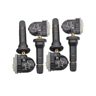 Imagem de Sensores TPMS, 4 peças Sensores de monitoramento de pressão dos pneus TPMS 4250C276 2018-2021, para sistema de monitoramento de pressão dos pneus do Mitsubishi Outlander.