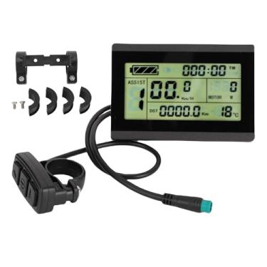 Imagem de RiToEasysports Computador de Bicicleta, Scooter Elétrico, Display Lcd, Usb, 24v, 36v, 48v, Medidor de Painel de Controle de Bicicleta Com Conector à Prova D'água de 5 Pinos para Scooters