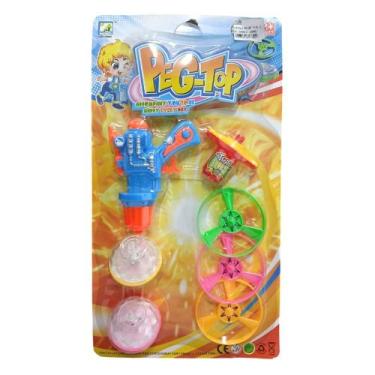 Imagem de Pistola Atira Pião Sortido Domni