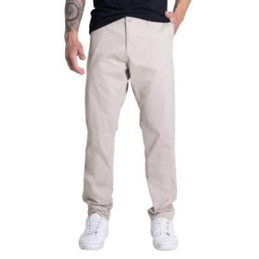 Imagem de Calça Sarja Sawary Slim - 280955 - bege 40-Masculino
