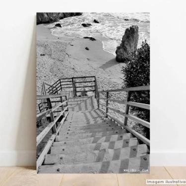 Imagem de Placa Decorativa Monumento Malibu - TACOLADO PAPEL DE PAREDE, 30x40cm