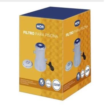 Imagem de Bomba Filtrante Filtro Piscina 220v Vazão 2.200l/h Mor - Metalúrgica M