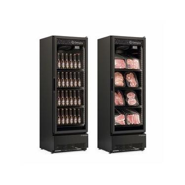 Imagem de Cervejeira Vertical 1 Porta 445L GCBC45CB All Black Gelopar 220V