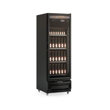 Imagem de Cervejeira Vertical com Porta de Vidro 572 Litros GCB57VLC Preta Gelopar 220V