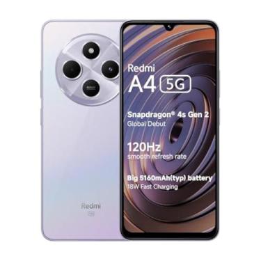 Imagem de Xiaomi Redmi A4 5G Dual SIM de 128GB 4GB P Roxo Lilas, 128GB, Roxo
