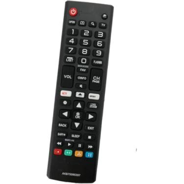 Imagem de Controle remoto AKB75095307 compatível com Smart TVs LG UHD OLED 4K 8K 43LJ5500 43LJ550M 43UJ6050 43UJ6200 43UJ6300 43UJ6350 43UJ6500 49LJ55000 49UJU 6050 49UJ6200 49UJ6300 49UJ6350 49UJ6500 55LJ5500