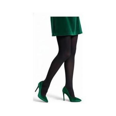 Imagem de Meia Calça Selene Fio 40 looks de inverno e meia estação - Preto, G, P