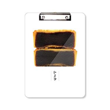 Imagem de Pasta de feijão vermelho bolo de lua meio outono pasta prancheta placa de apoio A4