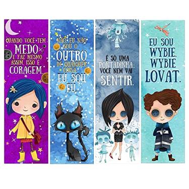 Imagem de Marcadores de página - Coraline 4 unidades