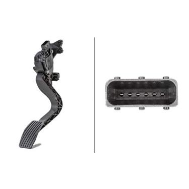 Imagem de HELLA - Pedal do Acelerador Eletrônico - Fiat Fiorino (2012/2017) / Uno (2012/2017)