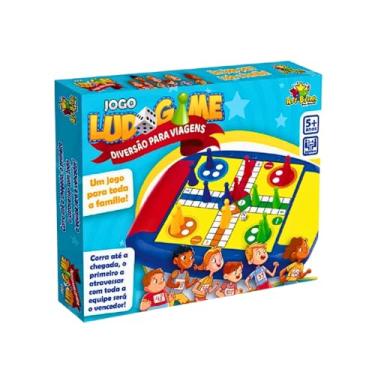 Imagem de Jogo Tabuleiro Ludo Game 18 Peças infantil– Art Brink ZB730 diversão para todas as viagens