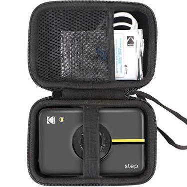 Imagem de Khanka Estojo rígido de viagem de substituição para câmera digital instantânea Polaroid Snap Touch (zíper preto)