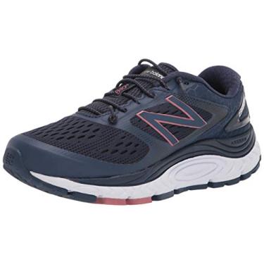 Imagem de New Balance Tênis de corrida feminino 840 V4, Indigo natural/branco/off-road, 34