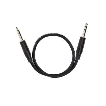 Imagem de Cabo P10 Para P10 Estereo Amphenol Black - 50 cm