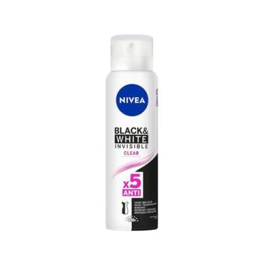Imagem de Desodorante Antitranspirante Aerossol Nivea - Invisible for Black & Wh