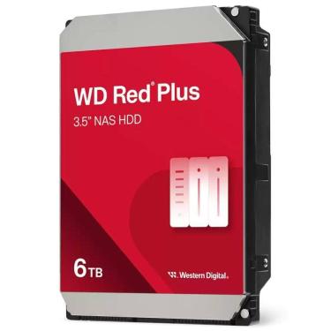 Imagem de HD 6TB Sata3 NAS WD Red, WD60EFPX, Western Digital