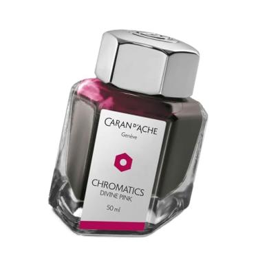 Imagem de Caran D'Ache Chromatics Tinta Para Caneta Tinteiro, Rosa (Divine Pink), 50 ml