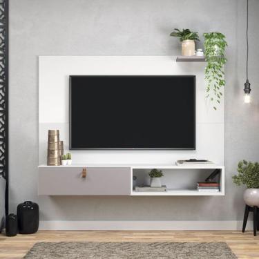 Imagem de Painel para TV Até 50 Polegadas California 1 Porta Branco - Jcarvalho,