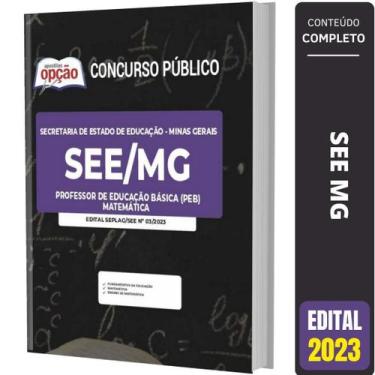 Imagem de Apostila Concurso See Mg - Professor (Peb) - Matemática - Apostilas Op