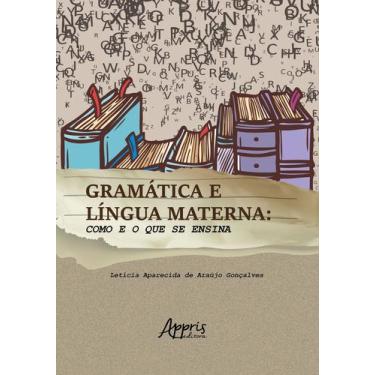 Imagem de Livro - Gramática e língua materna