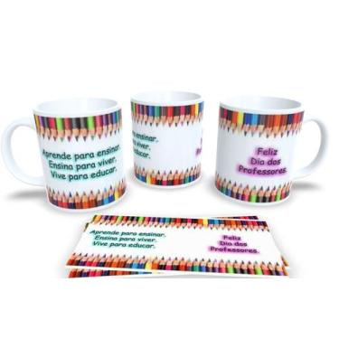 Imagem de Canecas Personalizadas dia dos Professores - Estampa Sublimada, Mod.10