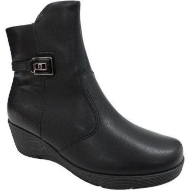 Imagem de Bota Cano Curto Piccadilly 271006, Preto, 35