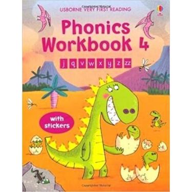 Imagem de Phonics Workbook 4 - Usborne Very First Reading - Book With Stickers -