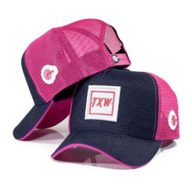 Imagem de Boné Feminino e Masculino Trucker Telinha TXW Varias Cores Envio Imedi