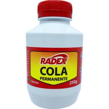 Imagem de Cola Pano Permanente para Tecido  Pote de 250G - Radex