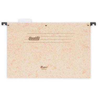 Imagem de Pasta Suspensa Marmorizada Quality com Haste de Metal - Caixa com 50 U