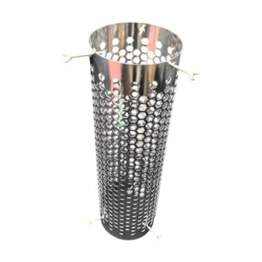 Imagem de UGPLM Tenda Chaminé Tubo Lareira Tampa de Chaminé Tubo de Tubo Faísca Tela Protetora de Chaminé Rede Rass para Cozinhar Garagens